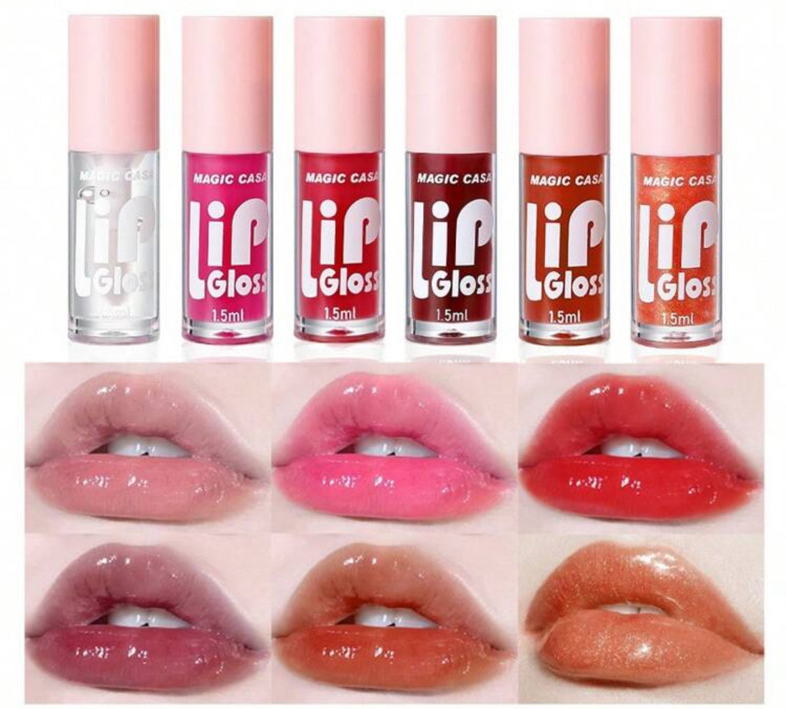 Lipgloss de bolsillo (paquete con 6 pzs)