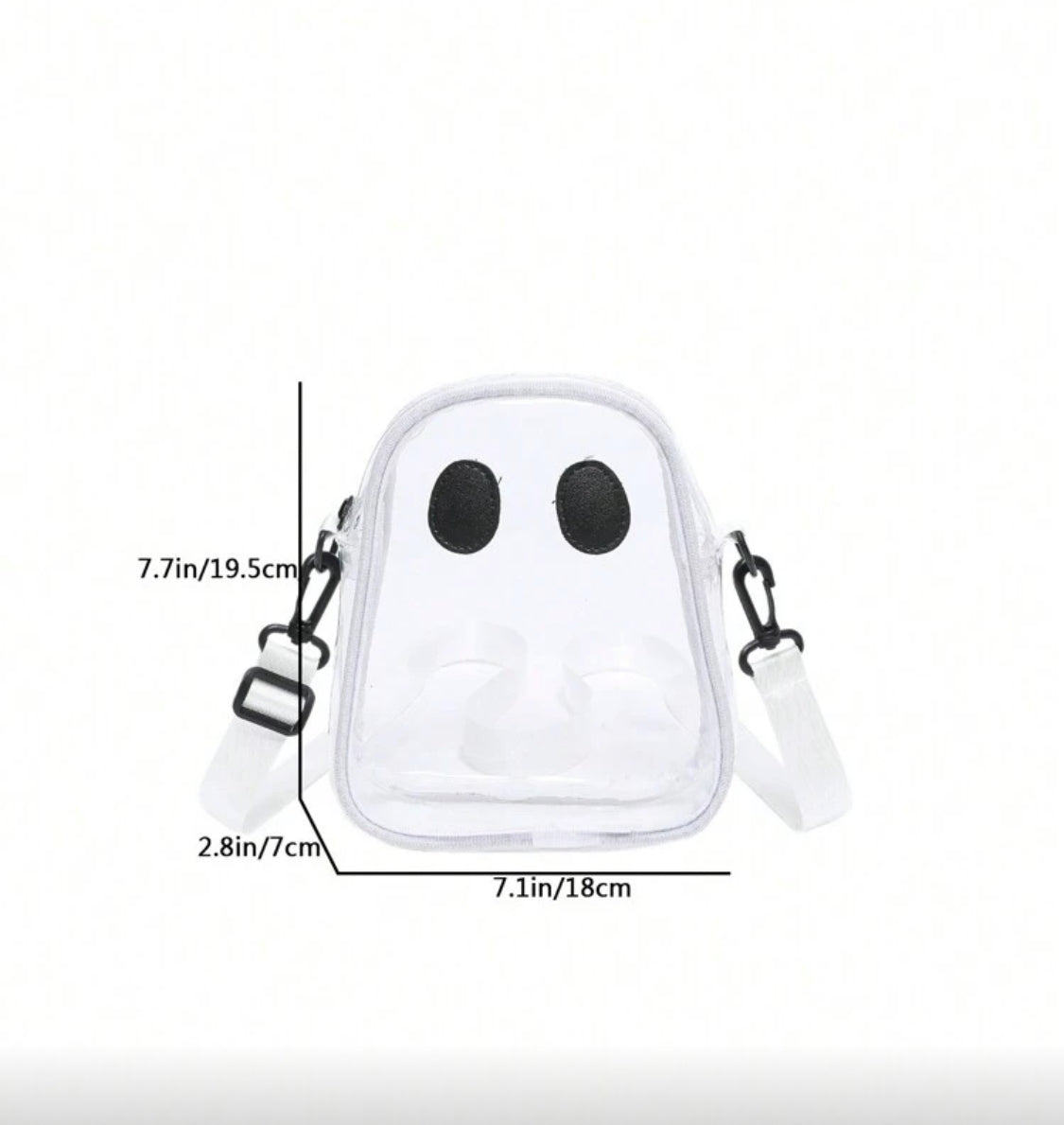 Bolsa Transparente Fantasmita
