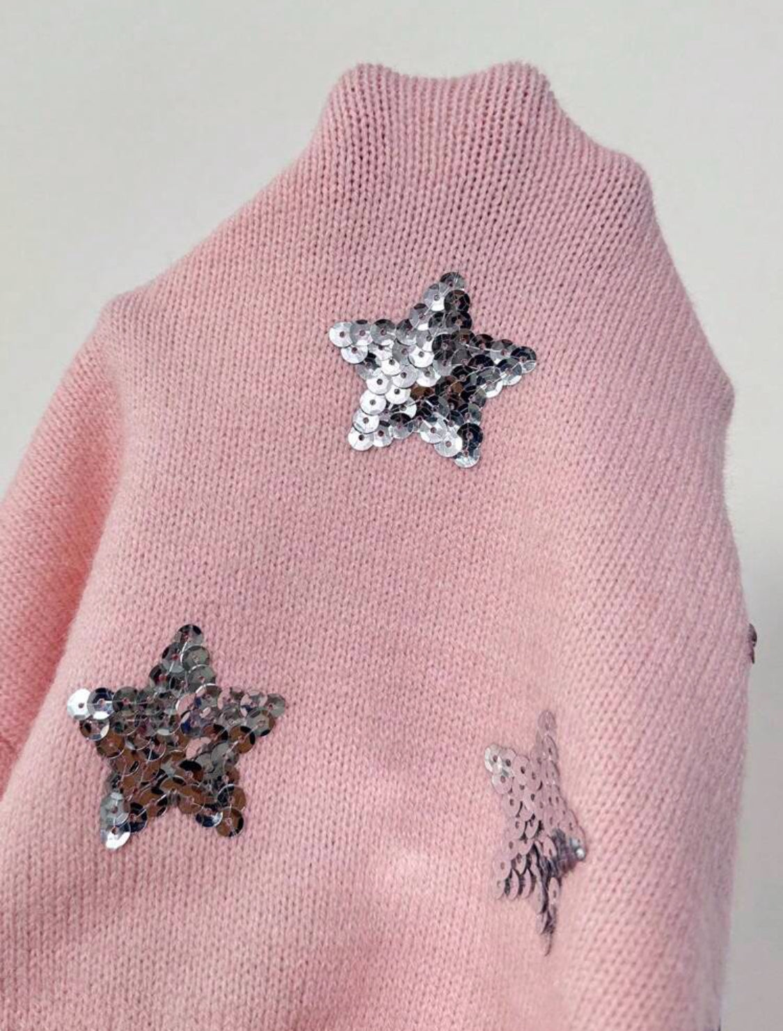 Jersey Canele hombro caído Estrellitas Talla Chico