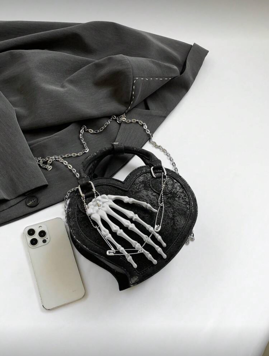 Bolsa mano de calaca