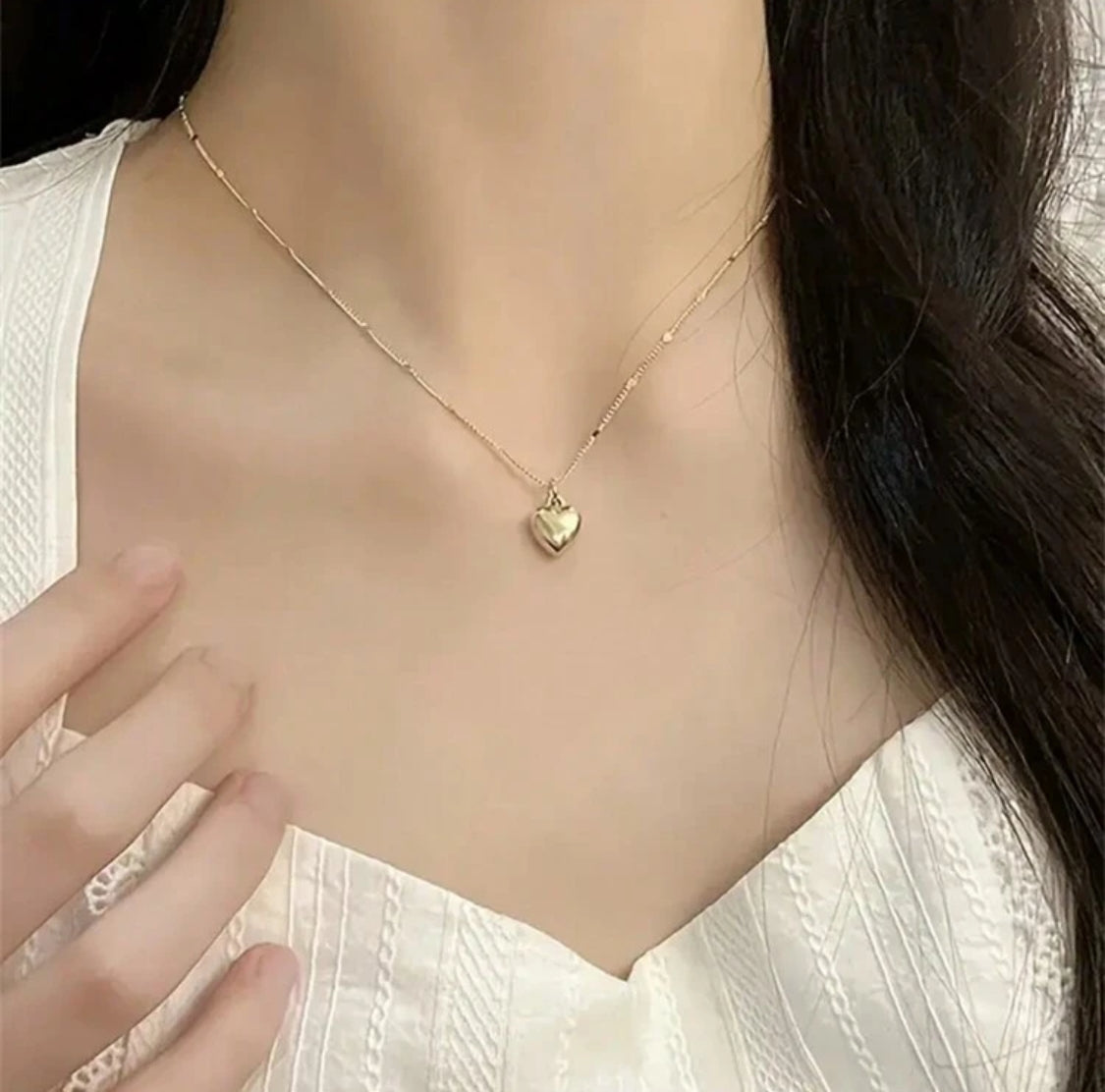 Collar Corazón Dorado