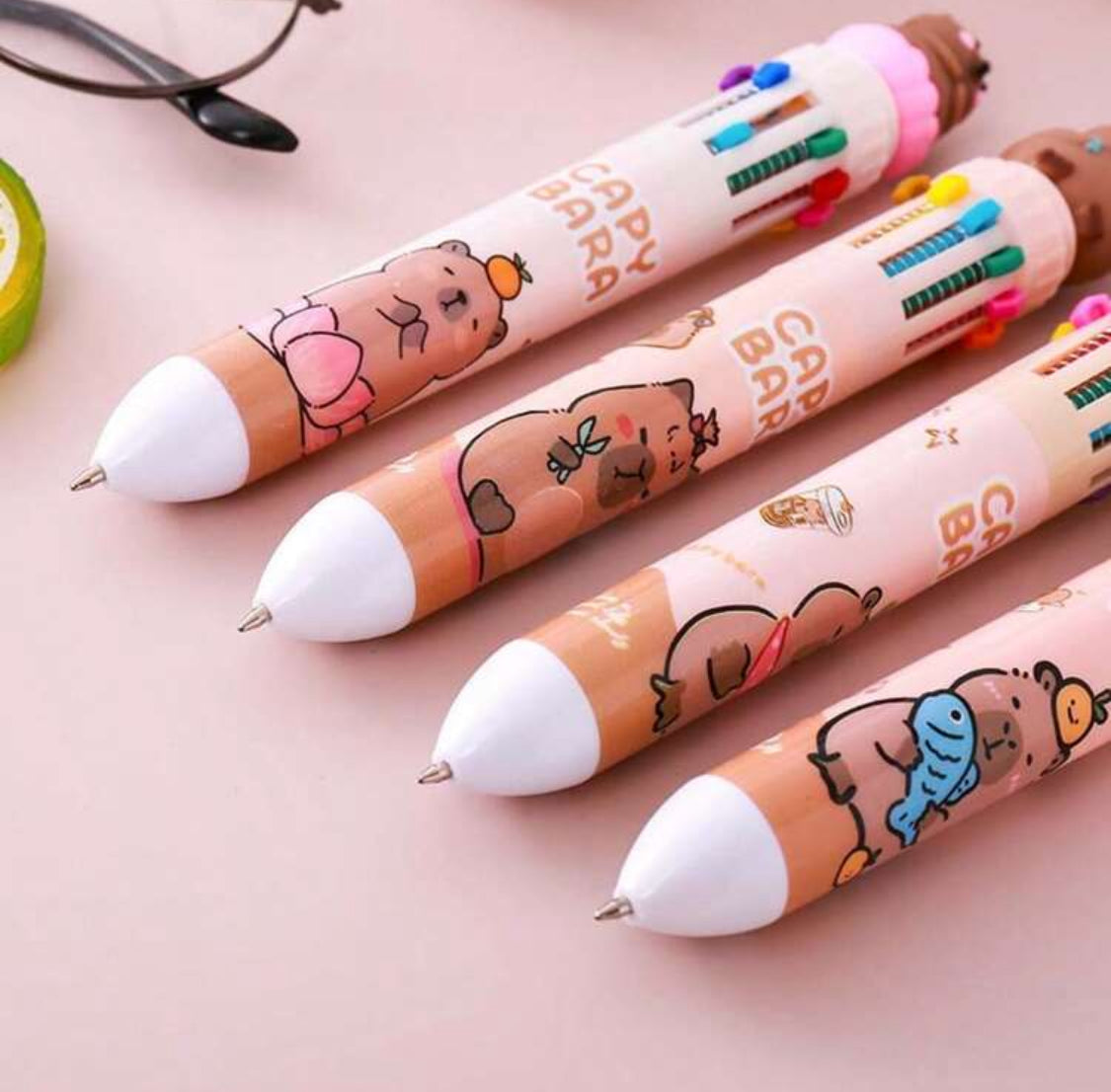 Lapicero Multicolor Capibara