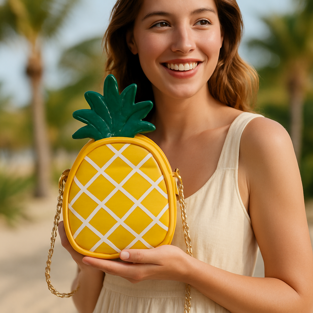 Bolsa en forma de piña