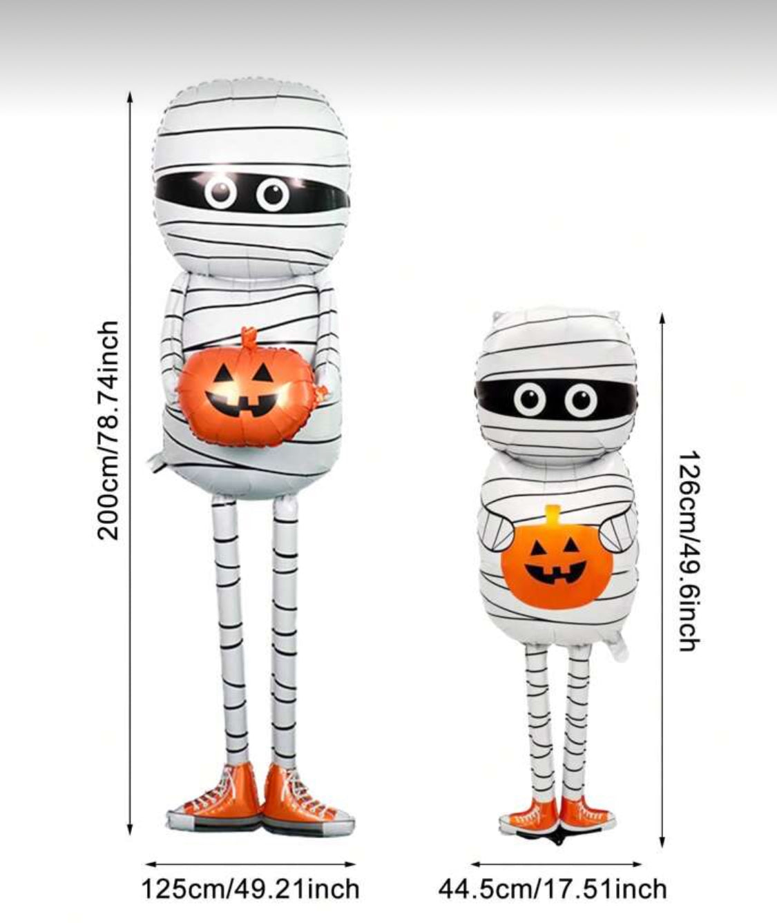 Globo Momia Jumbo (2x1.25 mtrs)