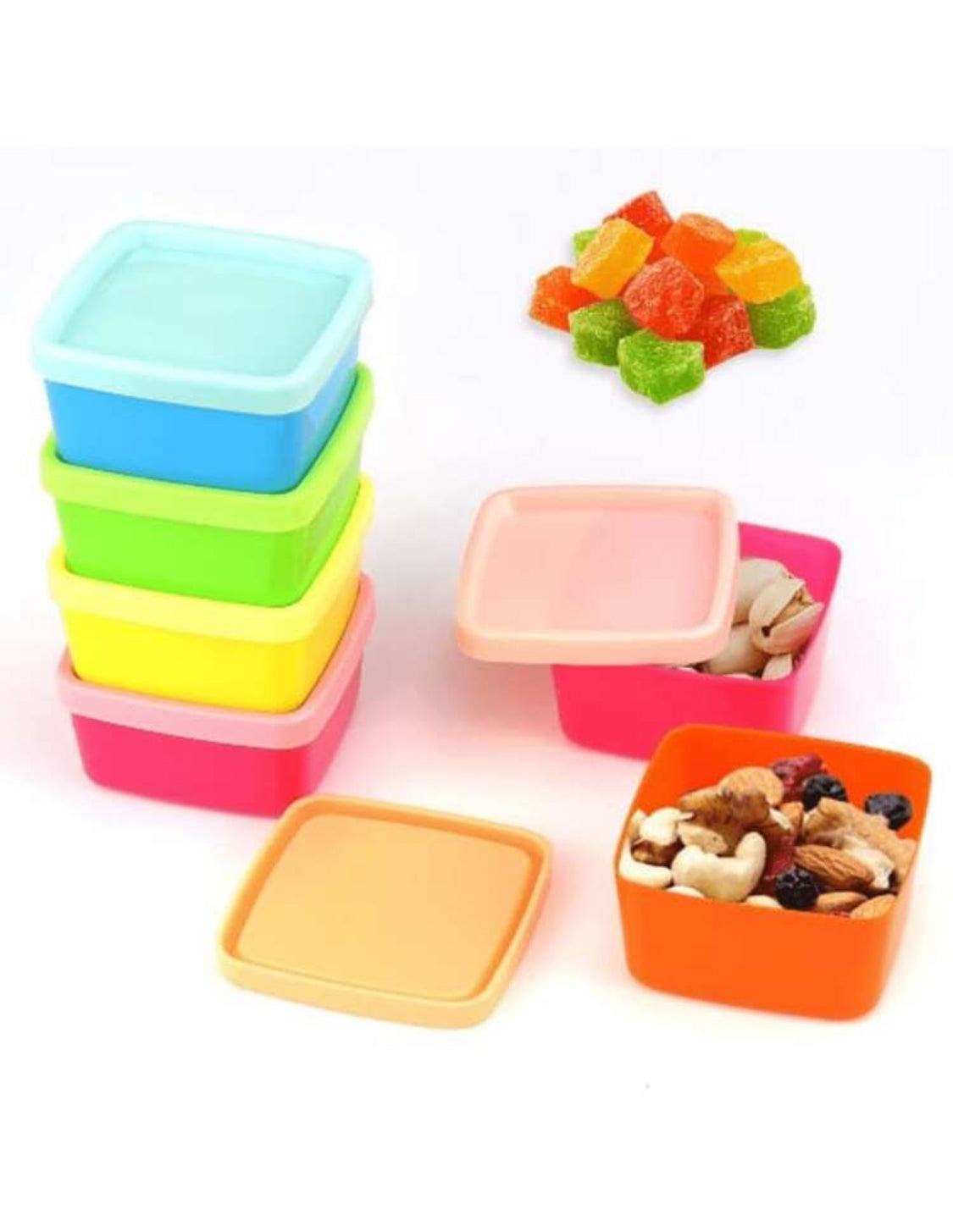 Mini Contenedores para Lunch (4 pzs)