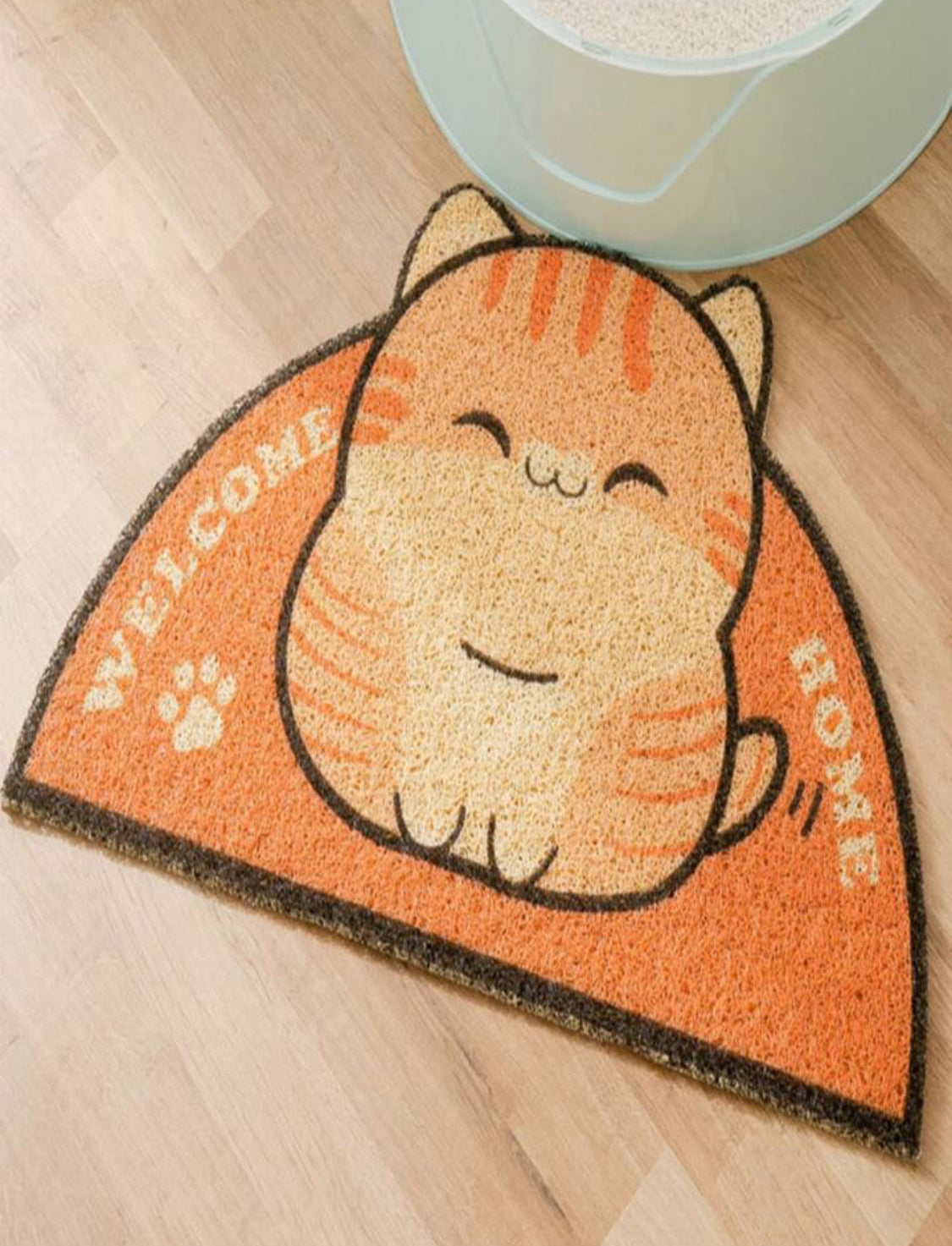 Tapete para Arenero de Gatito