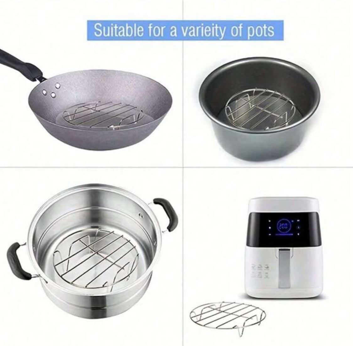 Base para cosas calientes o para cocinar al vapor