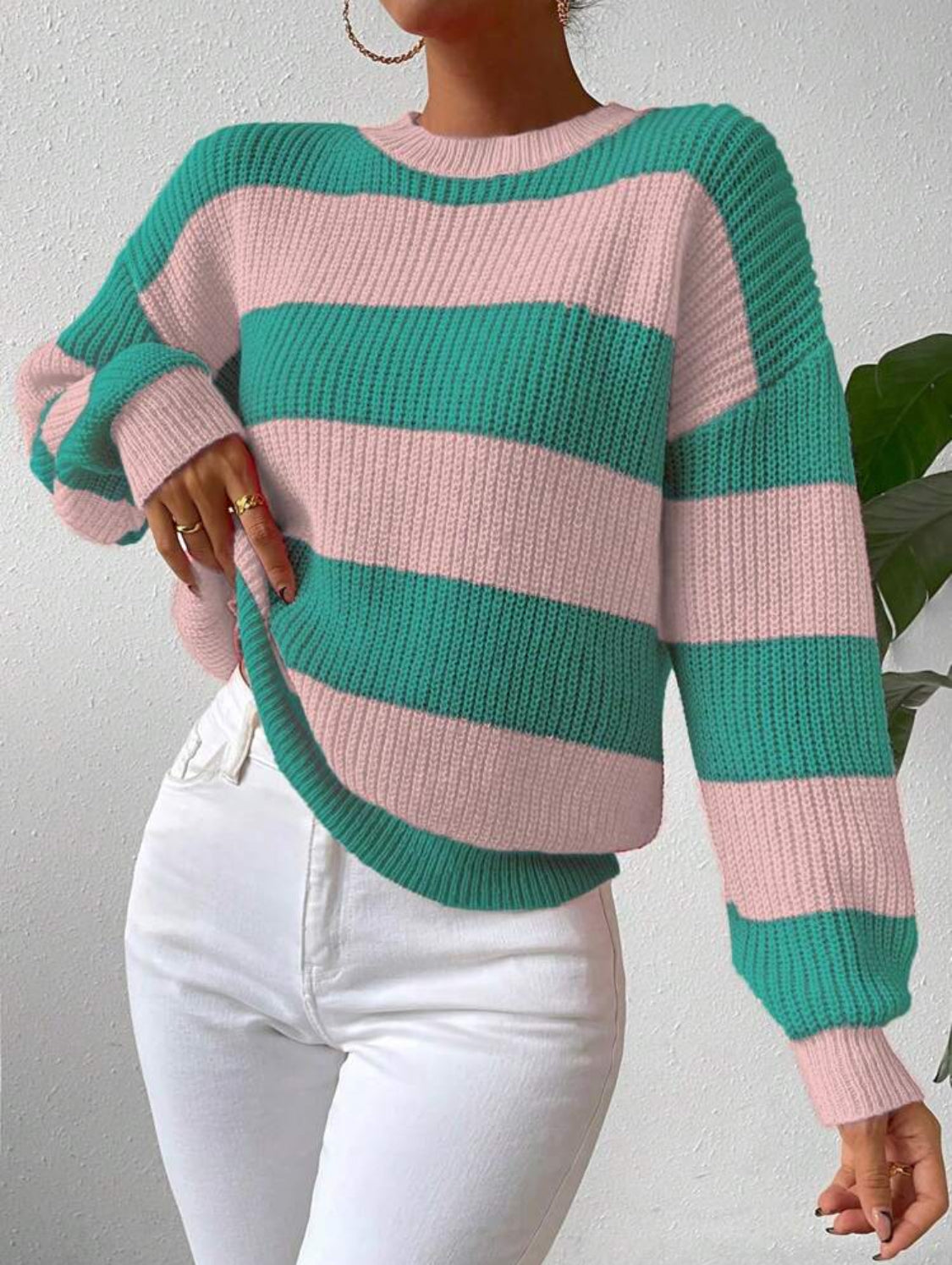 Suéter holgado calientito Talla Extra Chico