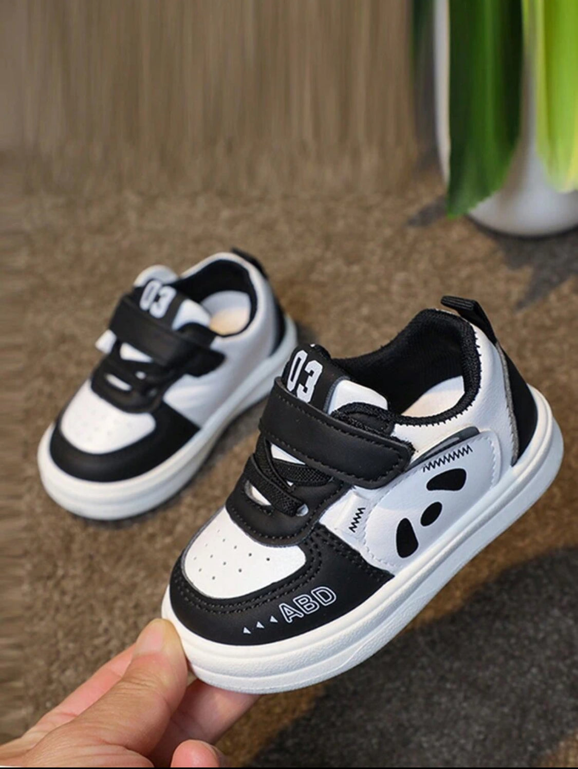 Tenis Infantiles Panda Talla 17