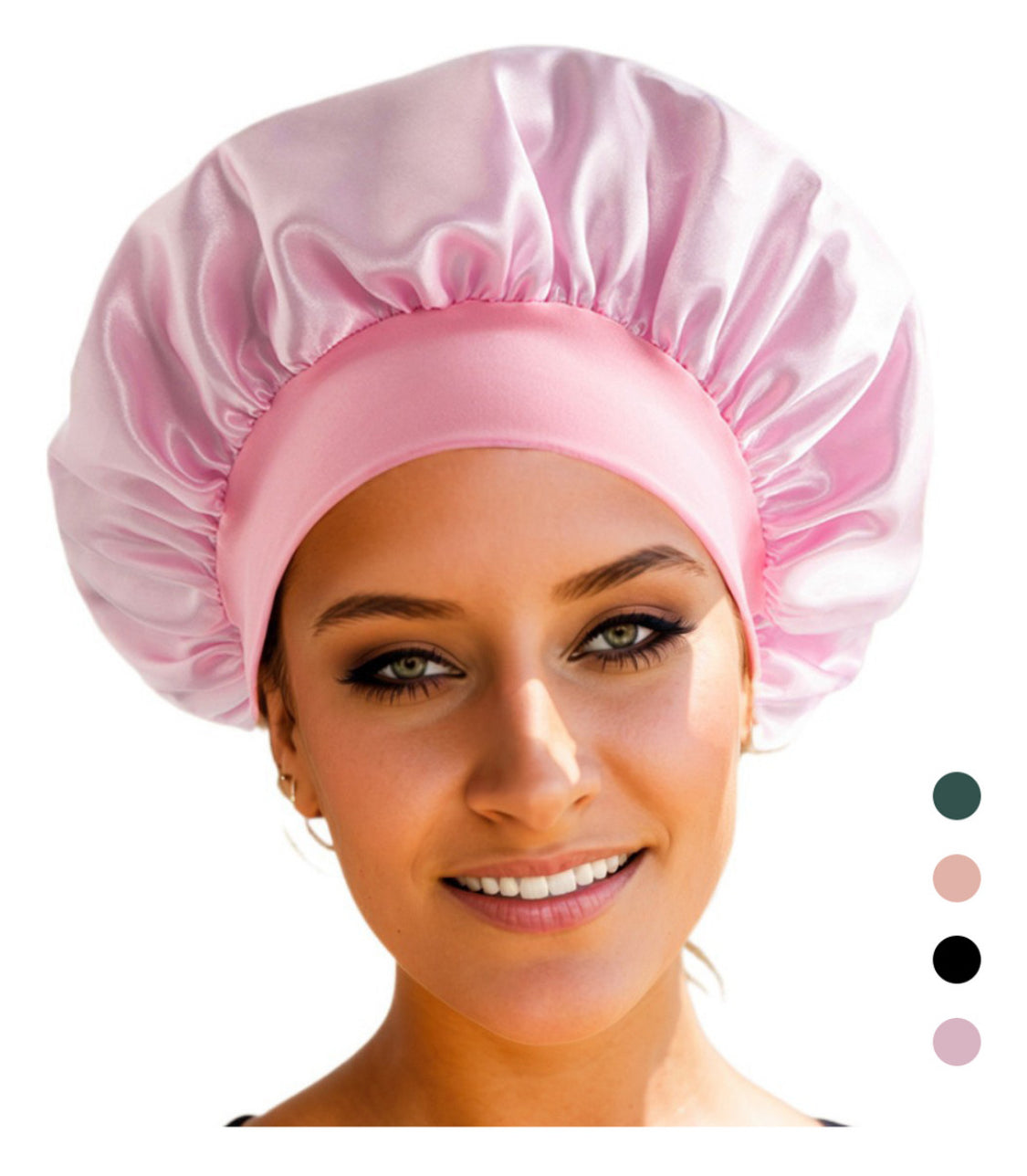 Gorro para dormir pink (Previene el frizz y maltrato del cabello)