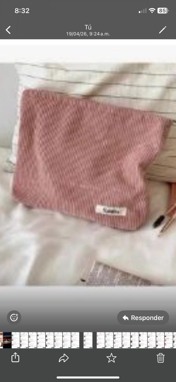 Bolsa de maquillaje con cremallera, diseño sozakila, rosa