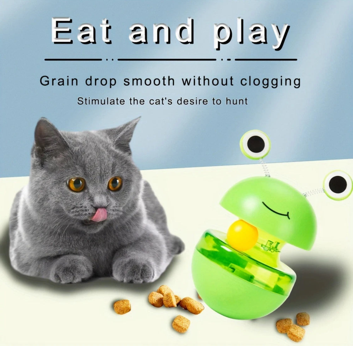 Juguete Dispensador de Comida con Pluma