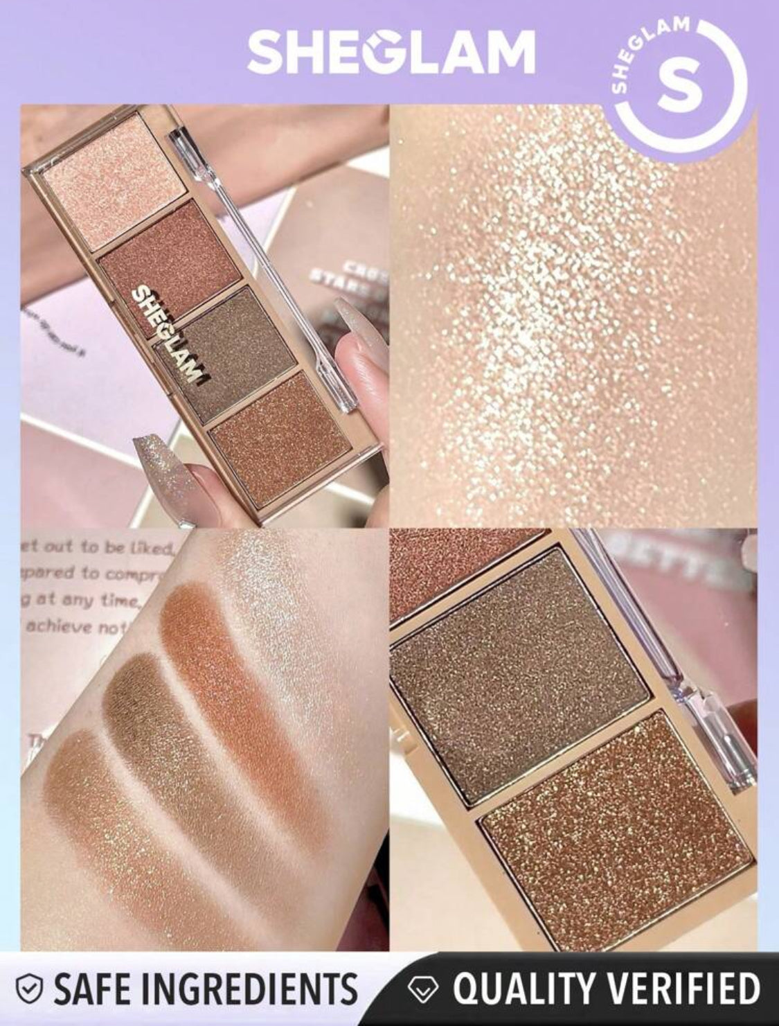 Paleta de sombras de Bolsillo Nude SHEGLAM*