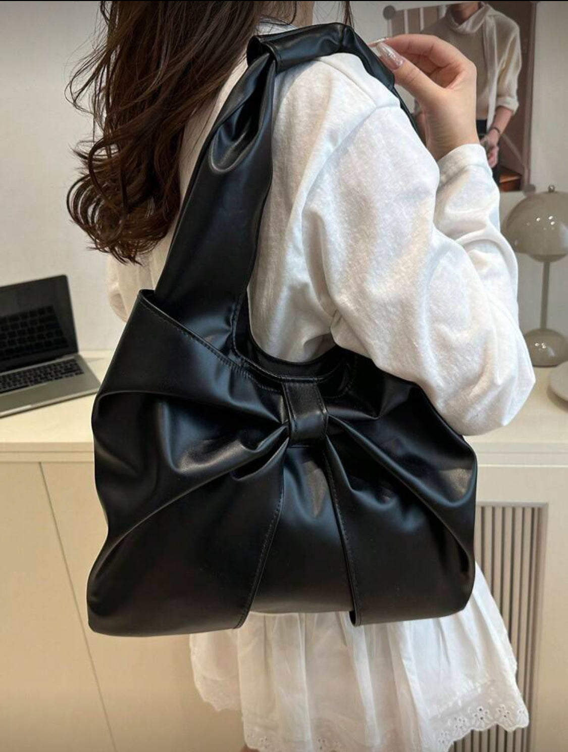 Bolsa de mano con Moño jumbo