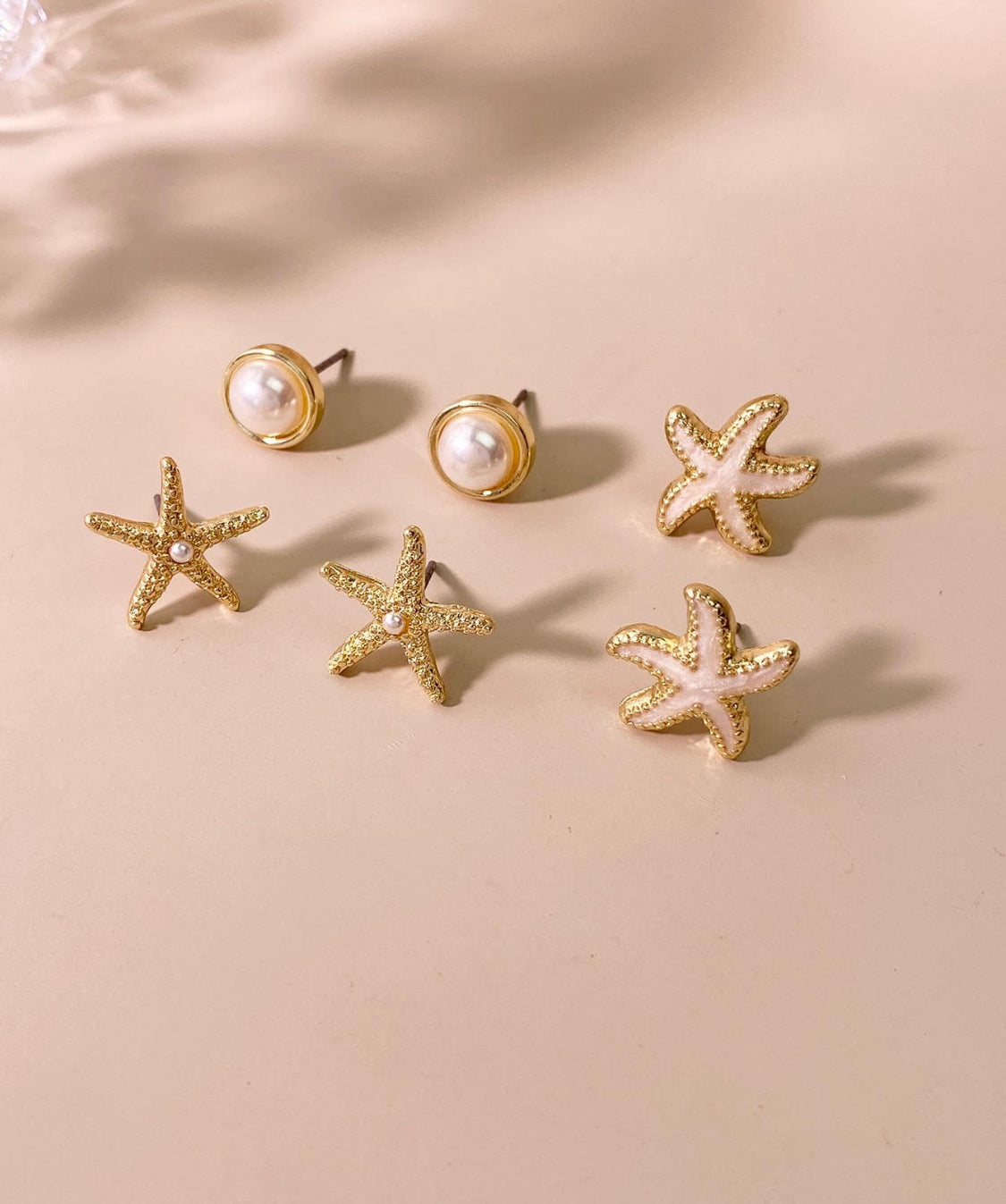 Trío de Aretes Estrellitas