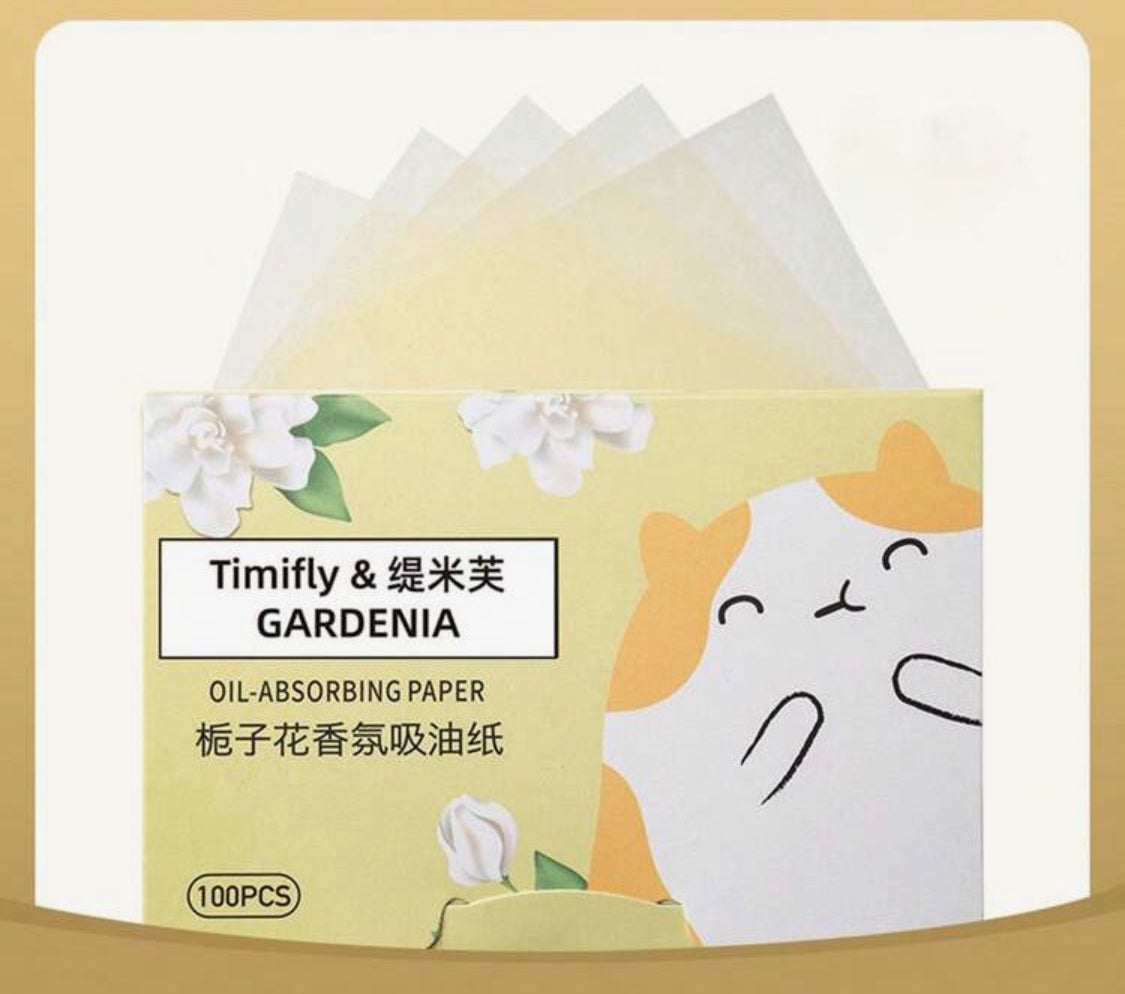 Papel de Arroz Quita Grasa Facial (Adiós al Brillo) 100 hojas