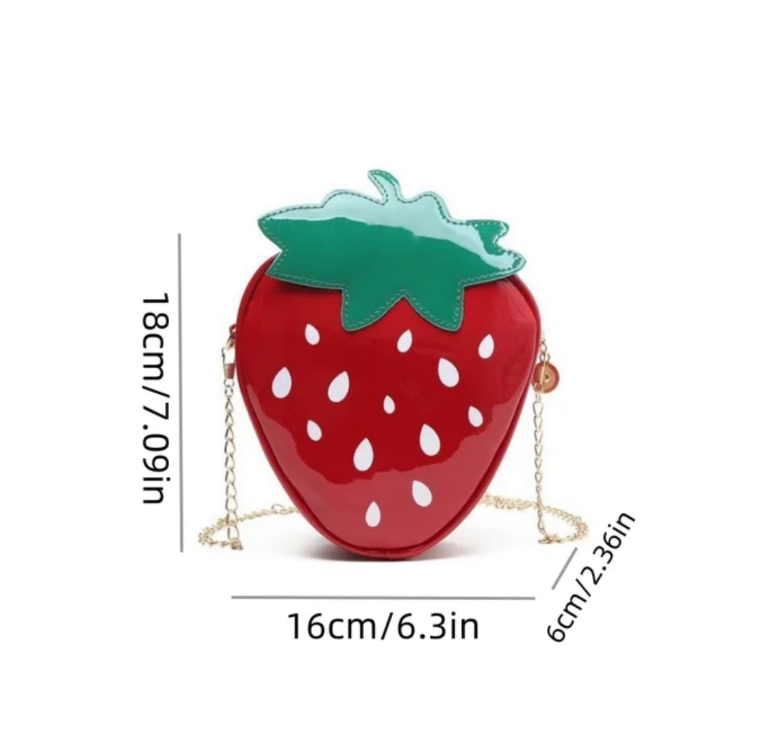 Bolsa en Forma de Fresa
