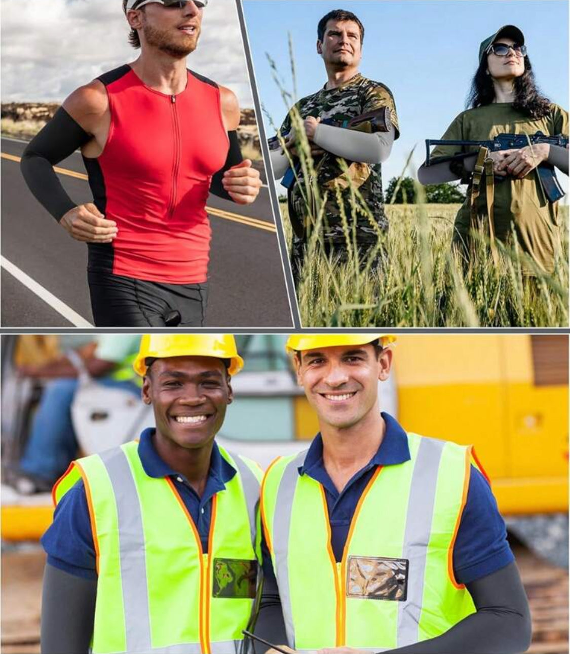 Mangas protectoras para el sol unisex