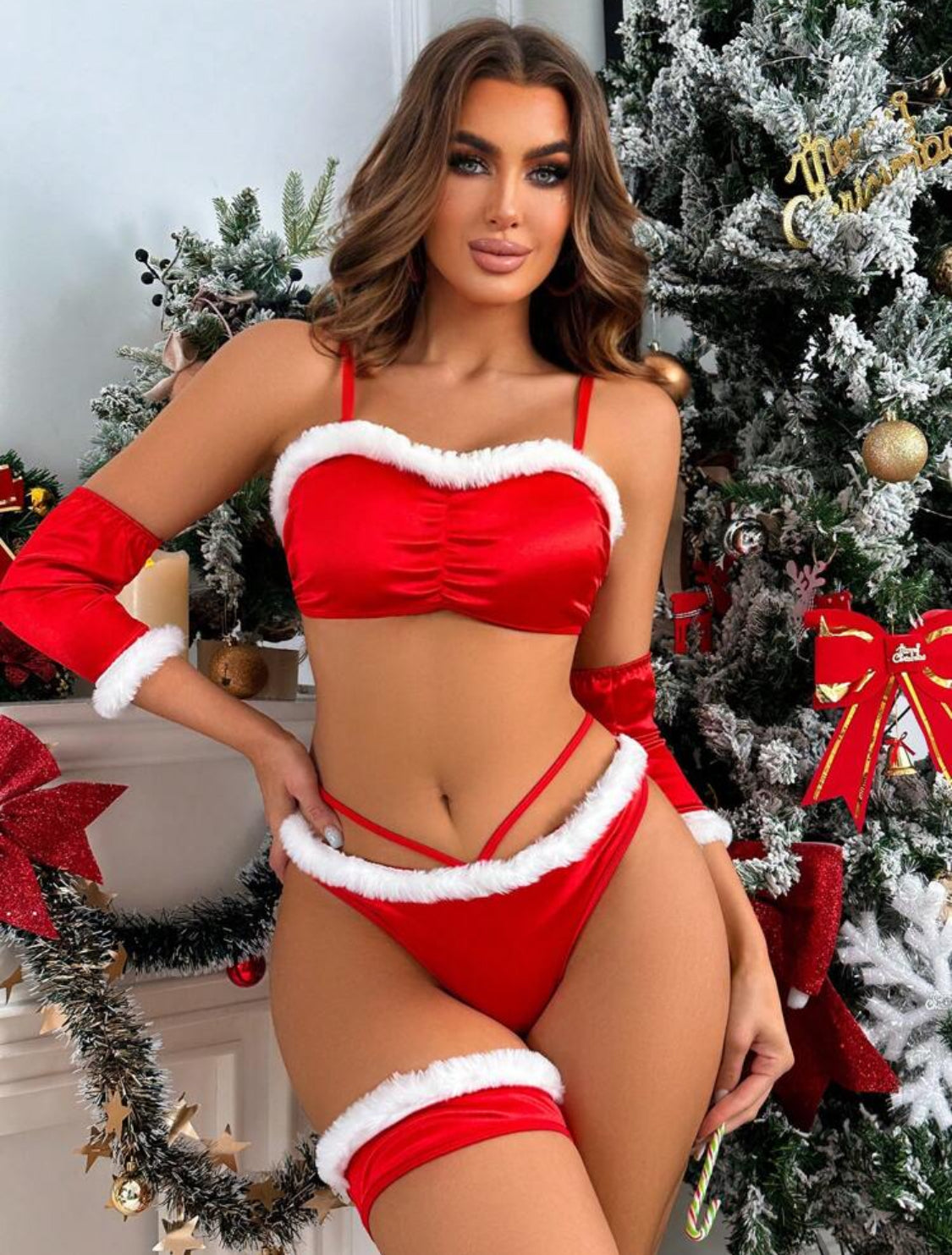 Lencería Santa 🎅🏼 Talla Chica