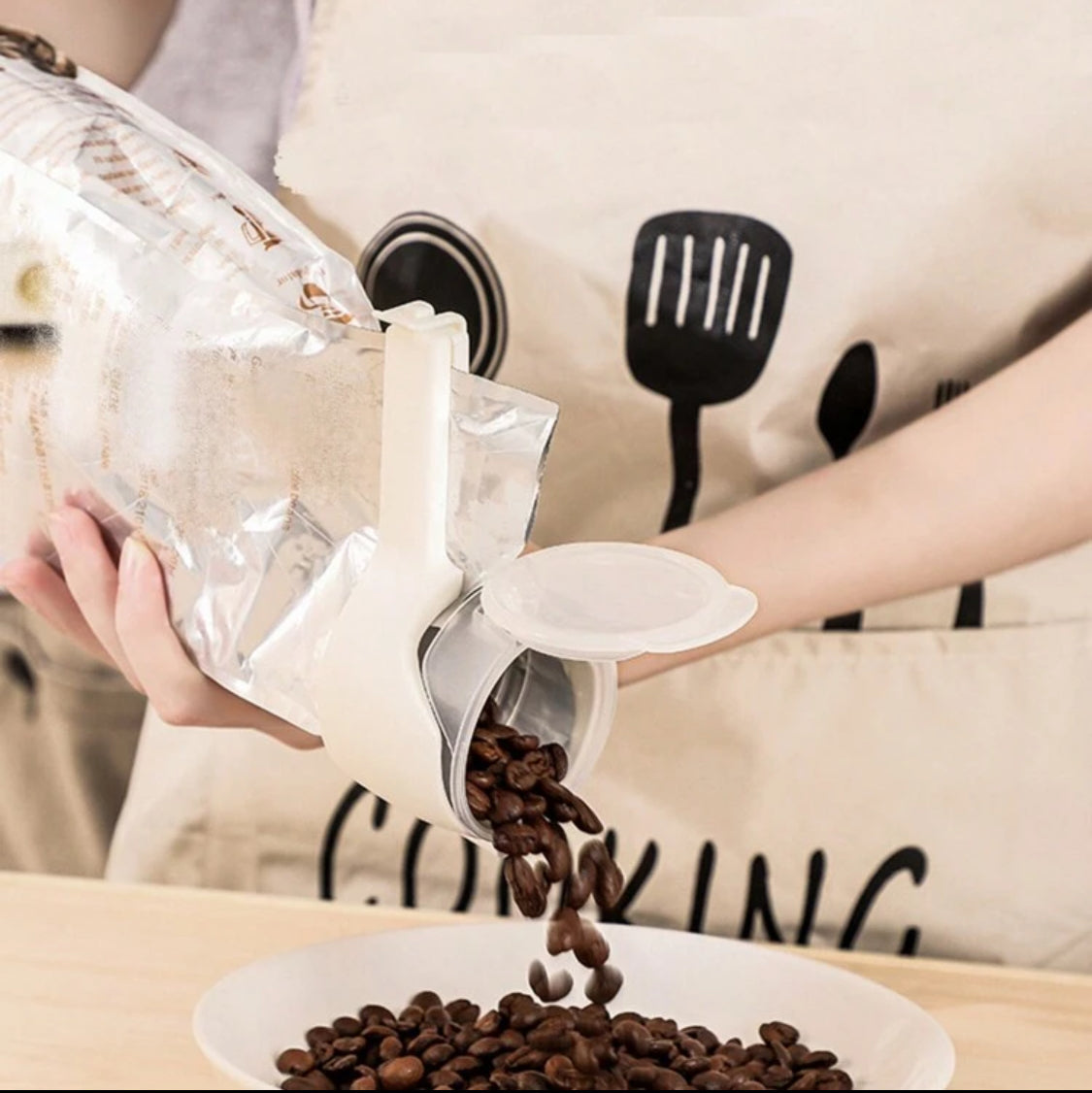 Clip para Alimentos con Dispensador