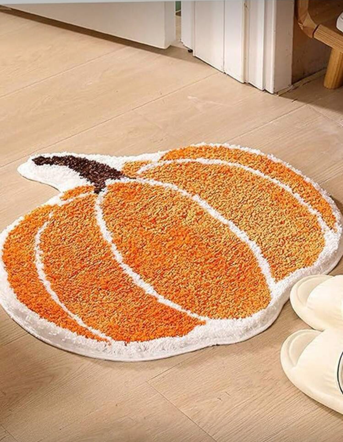 Tapete para baño calabaza Halloween