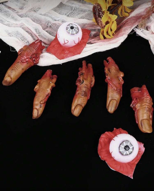 Dedos sangrientos (paquete 5 pzs)