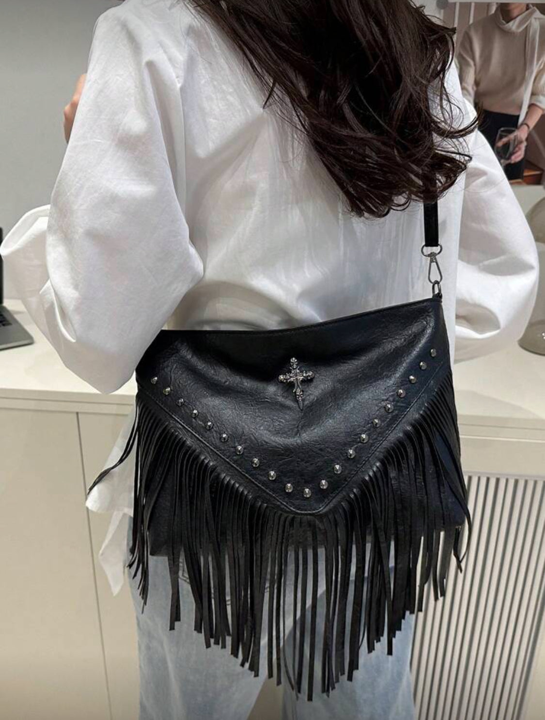 Bolsa Dark con Flequillos