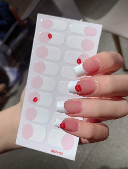 Stickers para Uñas Press On (16 pzs) 107 Kiss