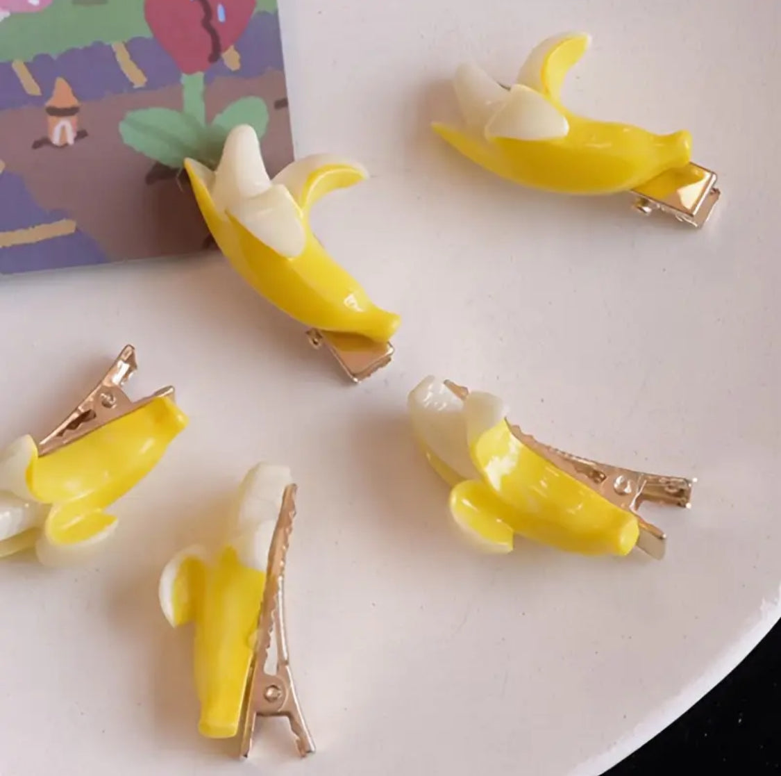 Clips Bananitas (5 pzs)