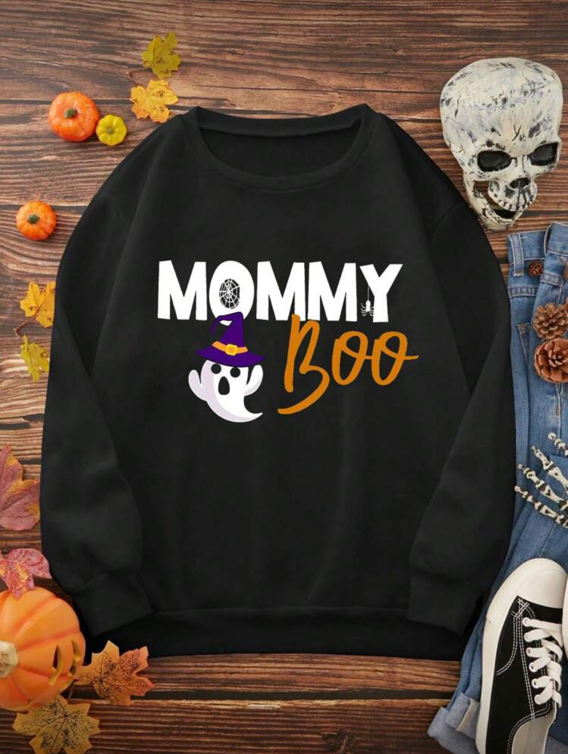 Sudadera Mommy Boo Talla Grande