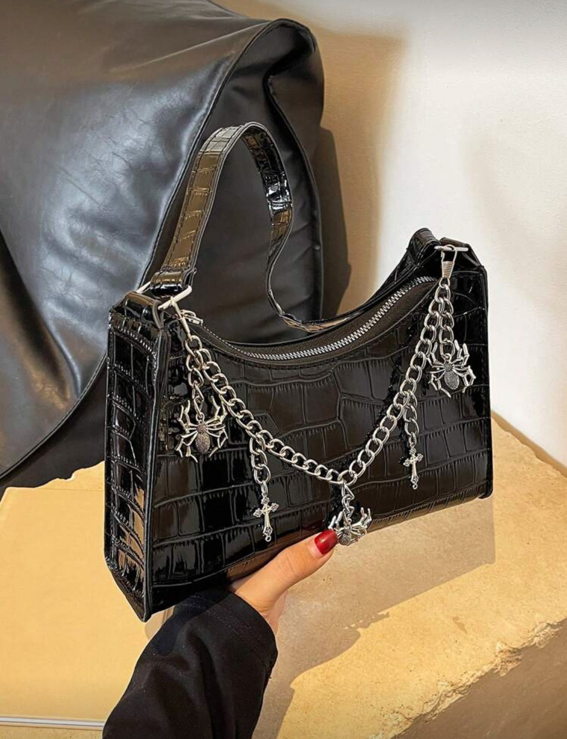 Bolso de Hombro con Charms Halloween