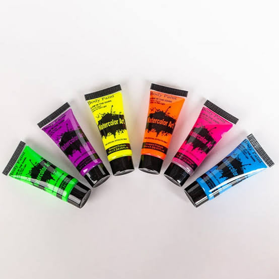 Mini Kit Body Paint Halloween (6 pzs)