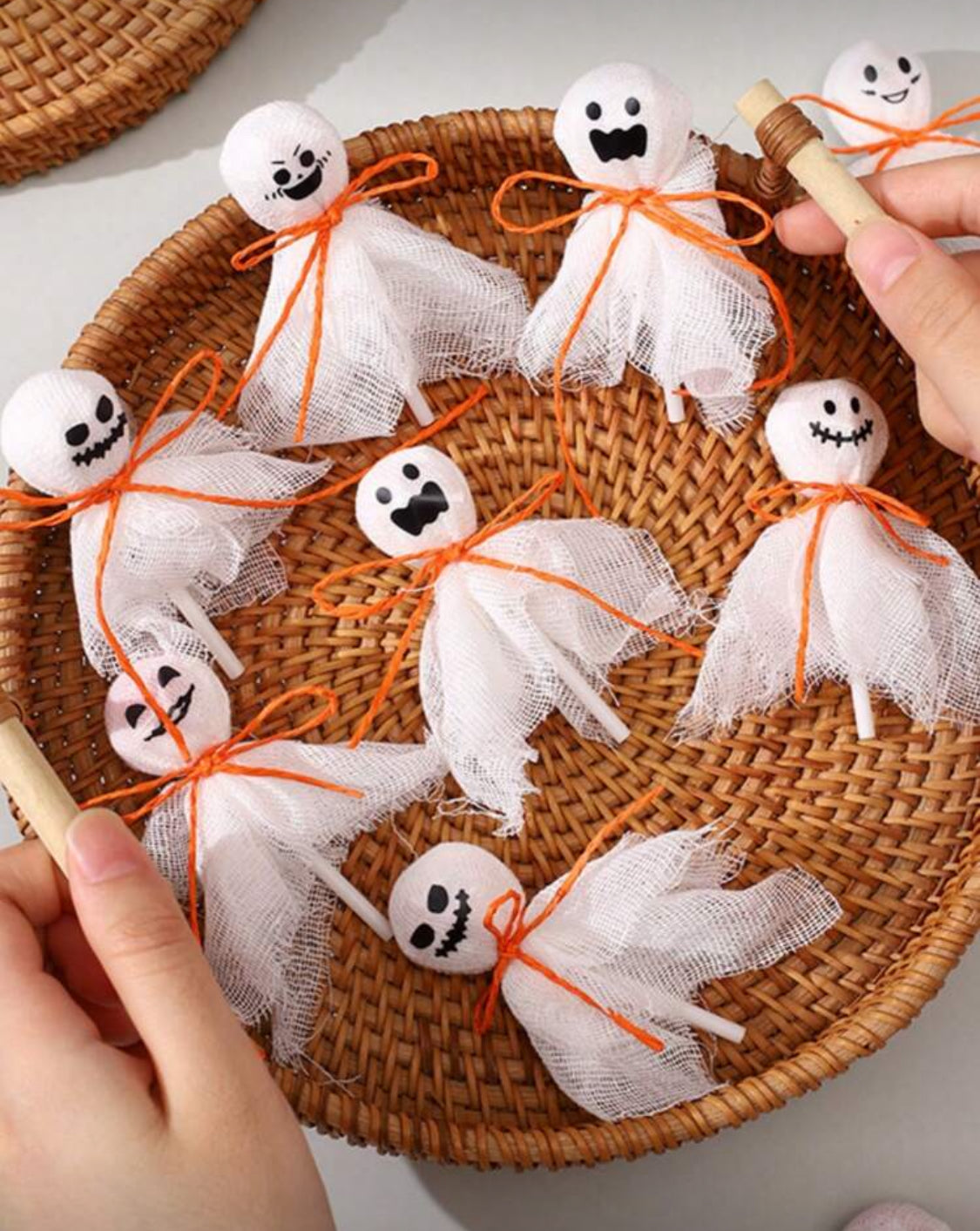 Envoltura para paletas Fantasmitas