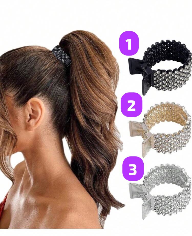 Clip Aperlado para el Cabello