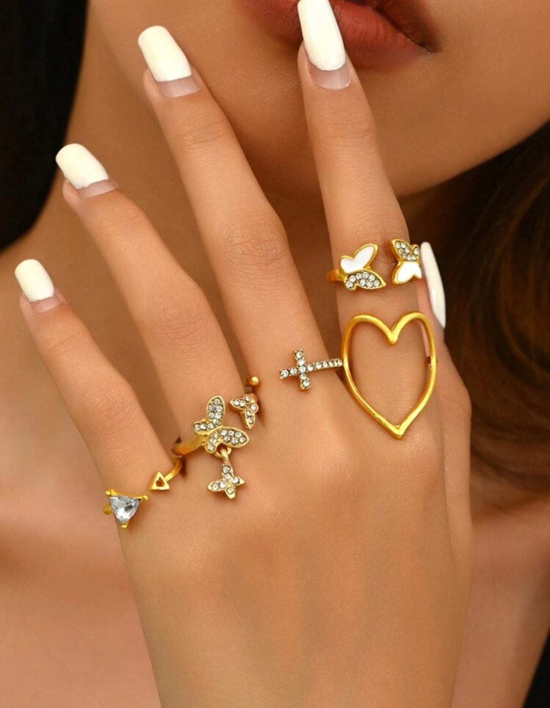 Set de anillos (5 pzs)