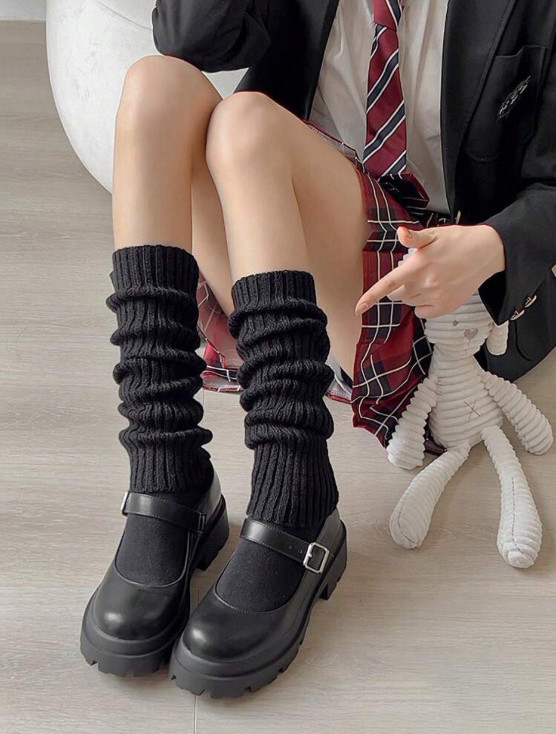 Calentadores 50 cm Negros