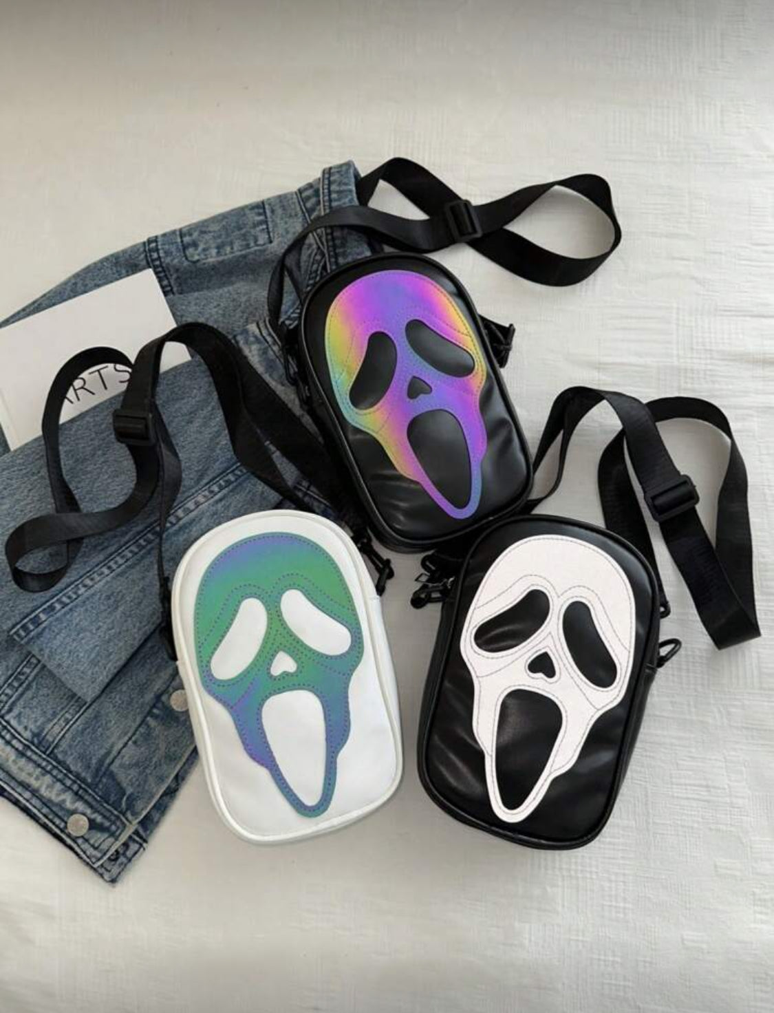 Crossbody Scream Black Tornasol