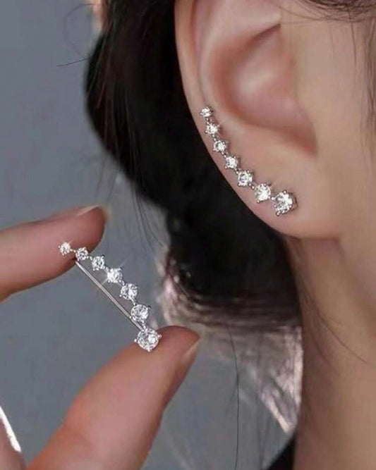 Aretes multi diamantes