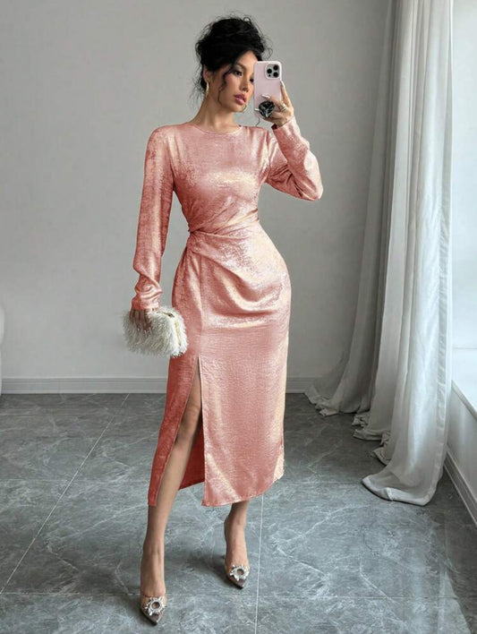 Vestido Elegante Largo Rosita Talla Mediana