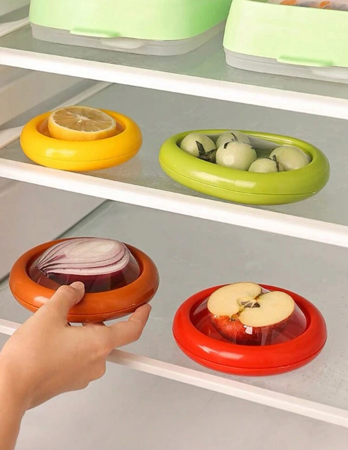 Moldes de almacenamiento de alimentos (4 piezas)