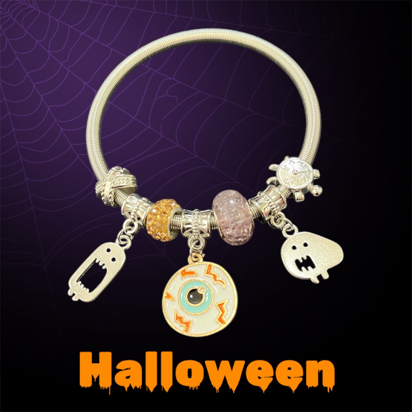 Brazalete con Charms Edición  Halloween