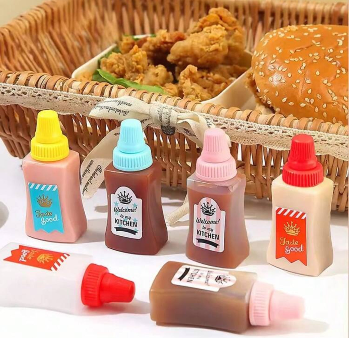 Set de Mini moldes dosificadores cuadrados (4 pzs)