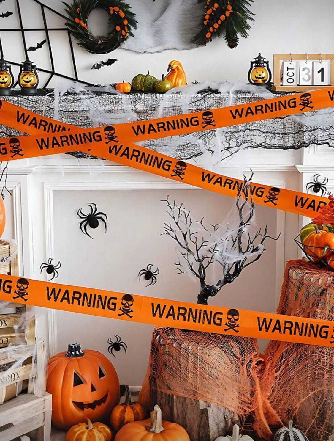 Cinta Decorativa Warning 6 metros