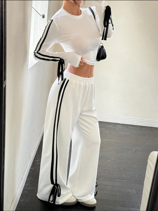 Conjunto de 2 piezas con moñitos Talla Grande