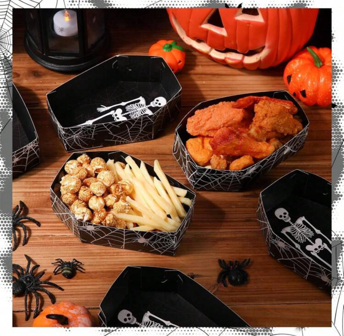 Caja Botanera en Forma de Ataúd (2 pzs)