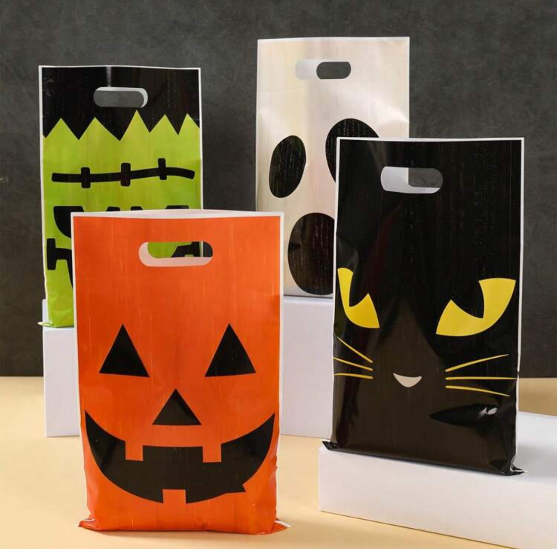 Bolsas dulceras para Halloween 25x17) (10 pzs)