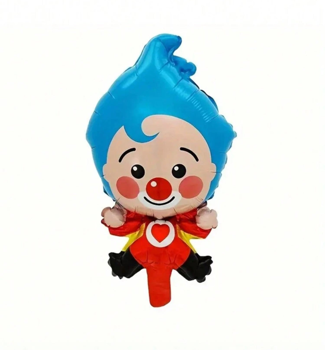 Globos grandes decorativos del Payaso PlimPlim (47x26.5 cm) 5 pzs