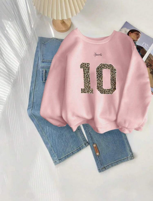 Sudadera 10 Animal Print Talla Mediana