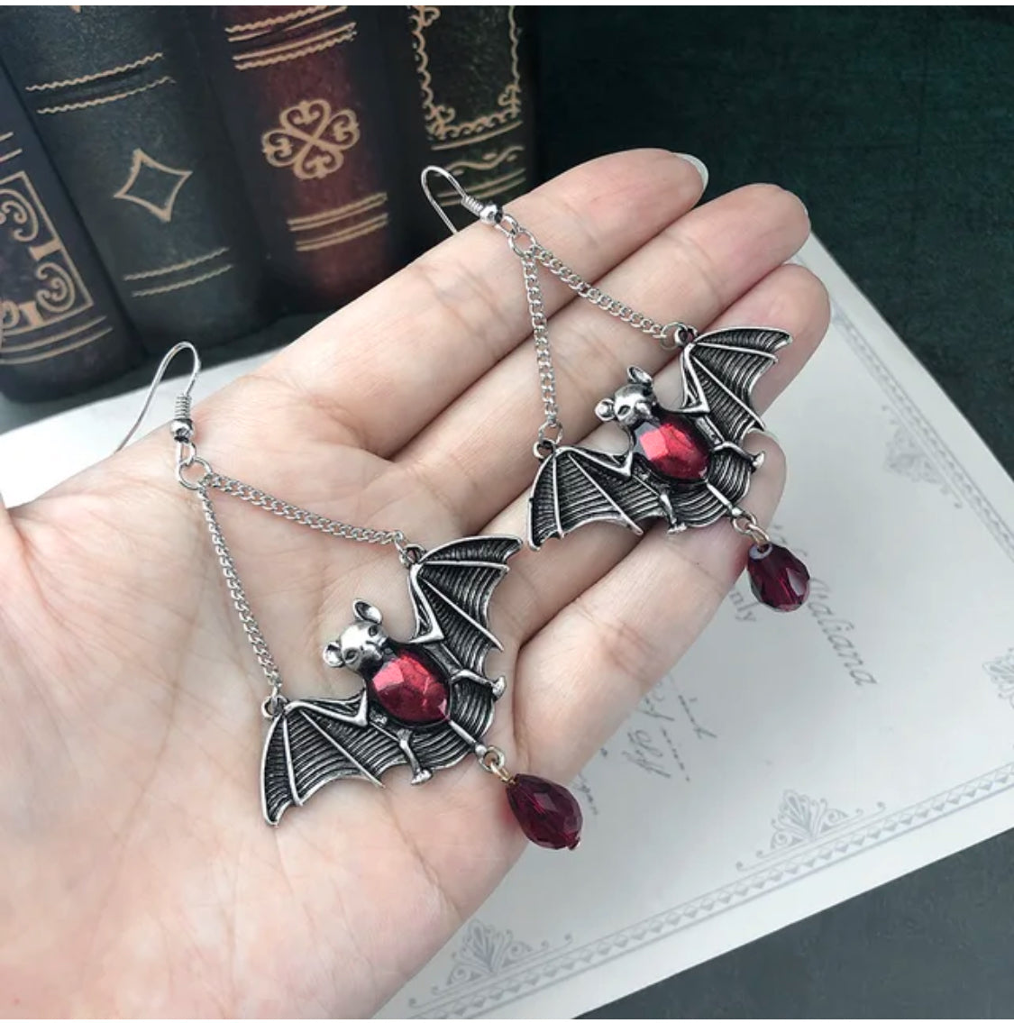 Aretes Góticos Vampiros
