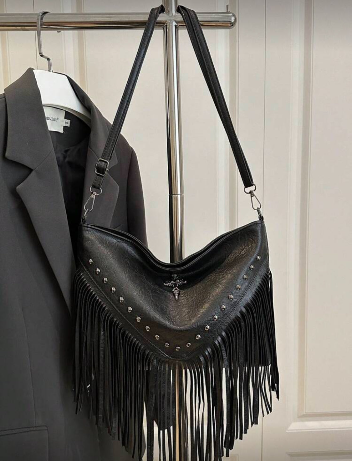 Bolsa Dark con Flequillos